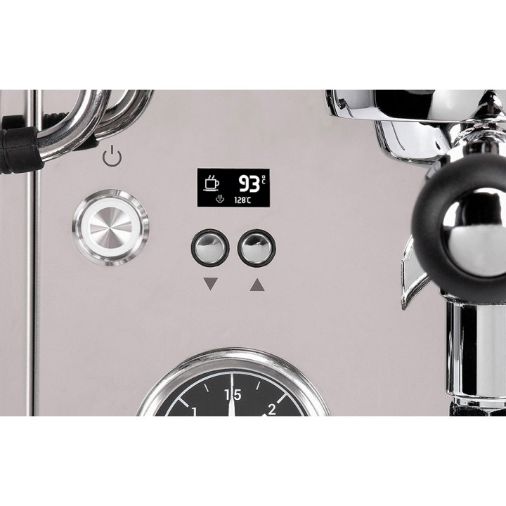 Profitec Drive Espressomaskine Inkl. Eureka Mignon Libra Chrome/Mat Sort Espressokværn & Baristaudstyr