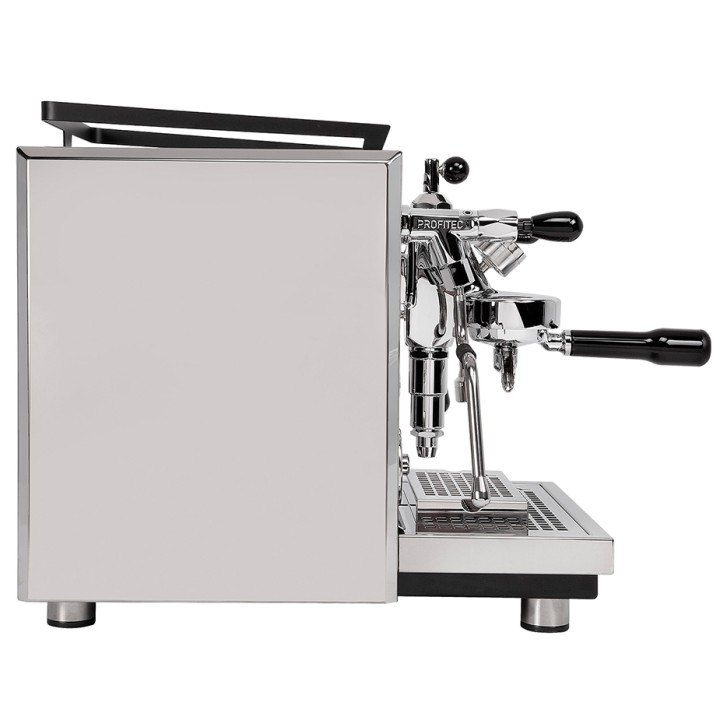 Profitec Drive Espressomaskine Inkl. Eureka Mignon Libra Chrome/Mat Sort Espressokværn & Baristaudstyr