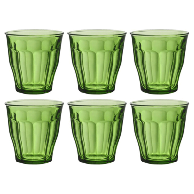 Duralex Picardie Caféglas 25 cl 6 Stk Grøn