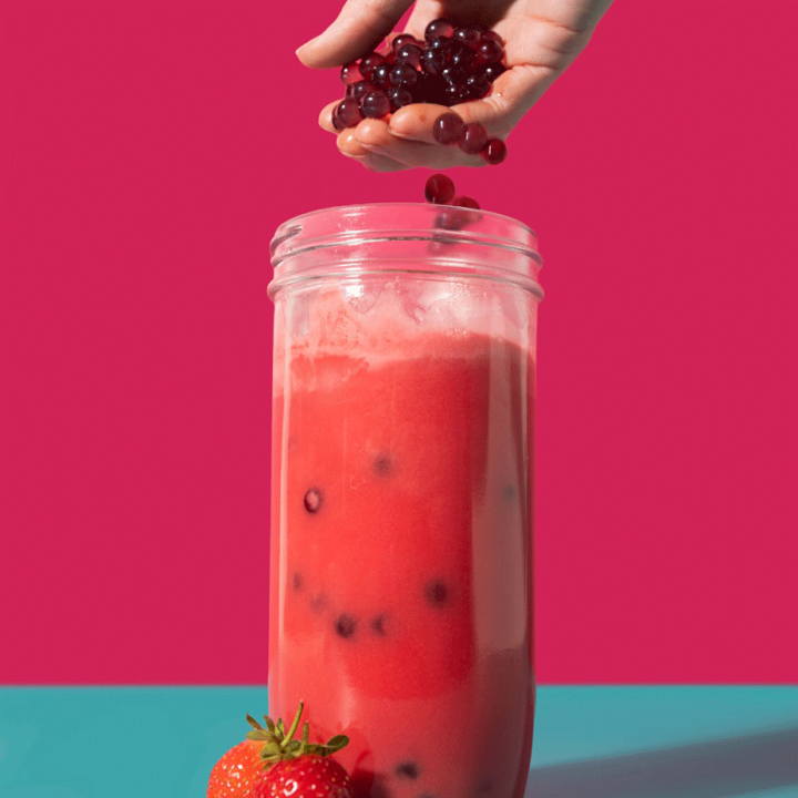 La Cafetiere To Go Glas m. Sugerør 65 cl