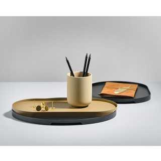 Zone Singles Bakke 35 x 23 cm Sort