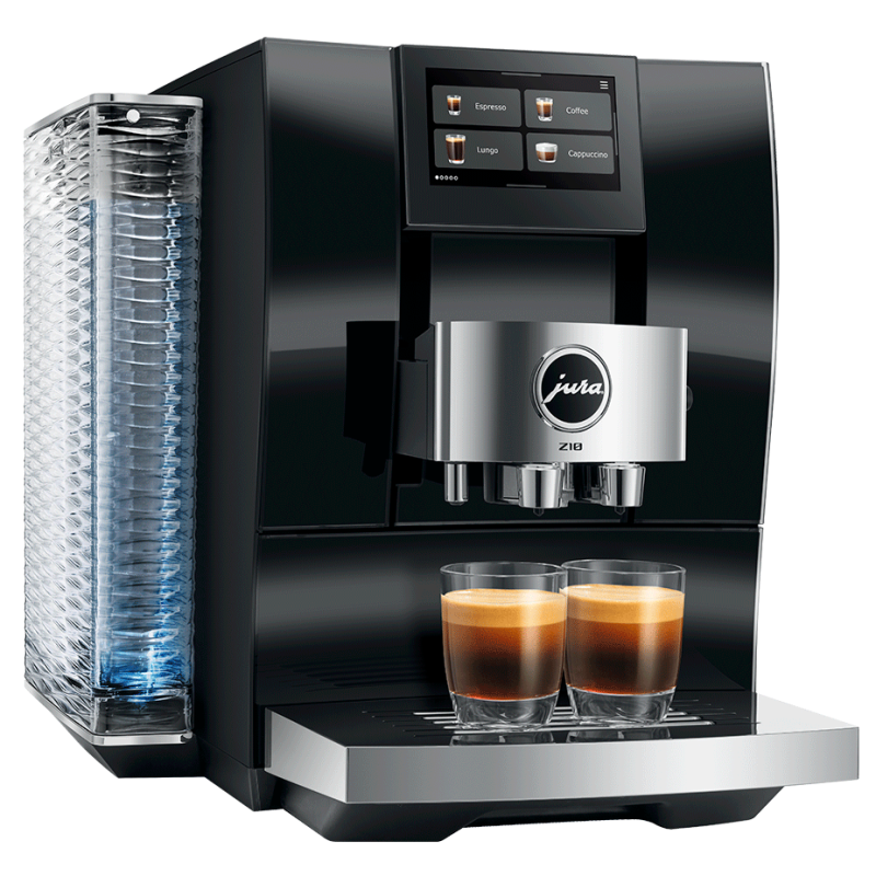Jura Z10 (EB) Diamond Black Espressomaskine Inkl. Startpakke DK sprog, Rens, Afkalkning, Mælkebeholder & 3kg Rigtig Kaffe