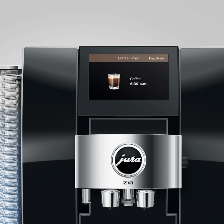 Jura Z10 (EB) Diamond Black Espressomaskine Inkl. Startpakke DK sprog, Rens, Afkalkning, Mælkebeholder & 3kg Rigtig Kaffe