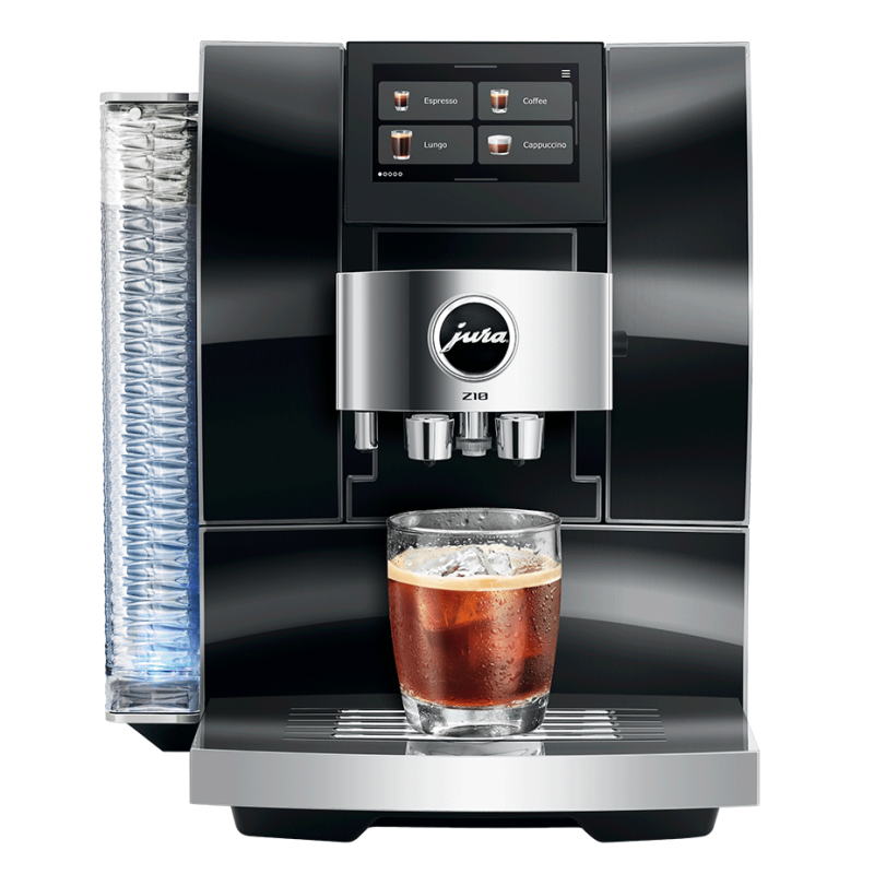 Jura Z10 (EB) Diamond Black Espressomaskine Inkl. Startpakke DK sprog, Rens, Afkalkning, Filter, Mælkebeholder & 3kg Kaffe