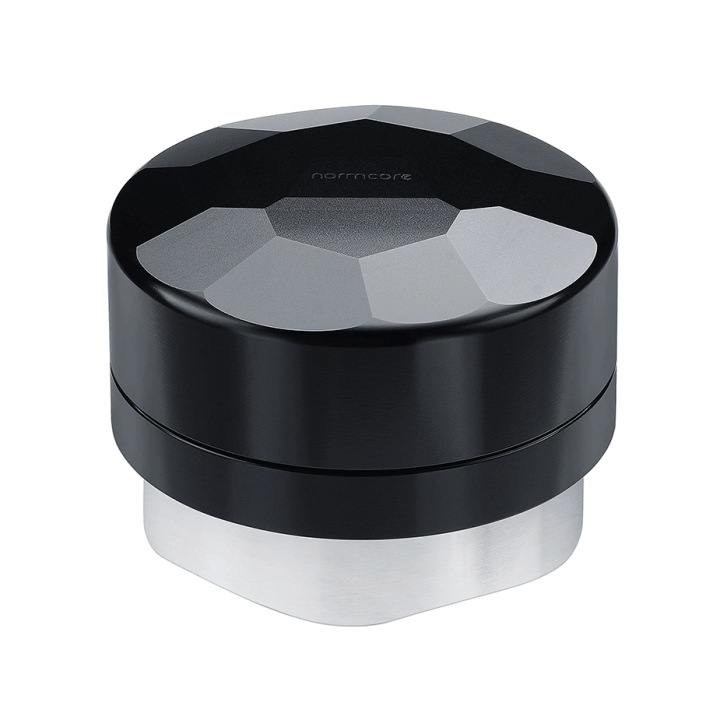 Normcore V2 Coffee Gravity Leveling Tool Crystal-Cut Top 58 mm Sort