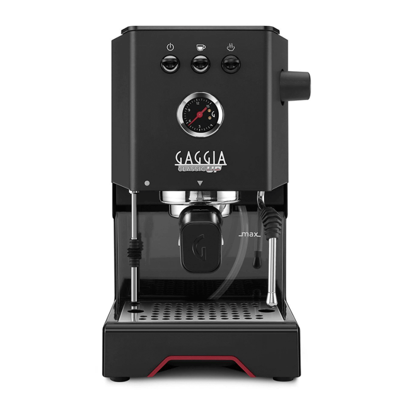 Gaggia Classic UP Sort Espressomaskine Inkl. Eureka Mignon Libra 55 Chrome/Mat Sort Espressokværn
