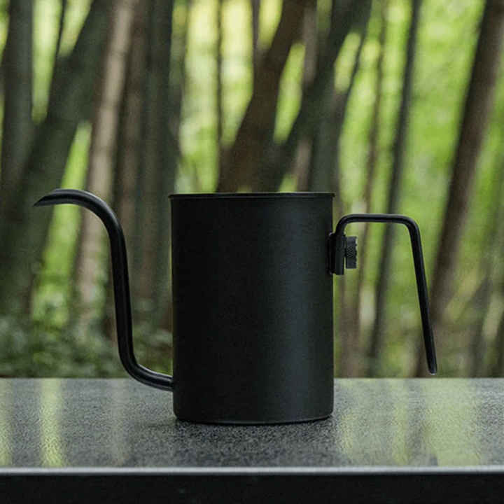 Hario Zebrang Drip Kedel 0,3 L Rustfri Stål & Valnød