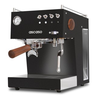 Ascaso Steel Duo PID Sort Espressomaskine Inkl. Eureka Mignon Libra 55 Chrome/Mat Sort Espressokværn & Baristaudstyr