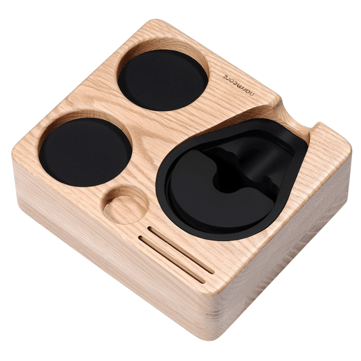 Normcore Kompakt Tamper Station Egetræ 58 mm
