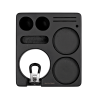 Normcore Kompakt Espresso Tamper Station Sort Asketræ 58 mm