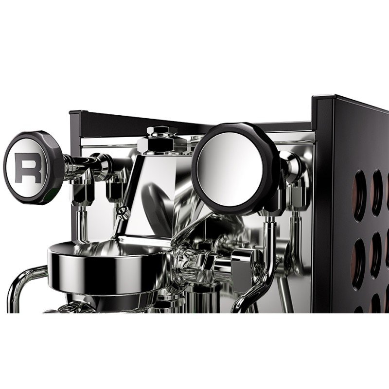 Rocket Appartamento TCA Sort/Kobber Espressomaskine Inkl. Eureka Mignon Zero 65 Speedy Mat Sort Espressokværn