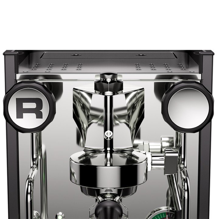 Rocket Appartamento TCA Sort/Kobber Espressomaskine Inkl. Eureka Mignon Zero 65 Speedy Mat Sort Espressokværn