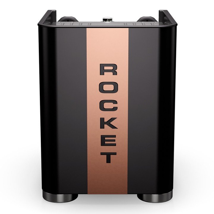 Rocket Appartamento TCA Sort/Kobber Espressomaskine Inkl. Eureka Mignon Zero 65 Speedy Mat Sort Espressokværn
