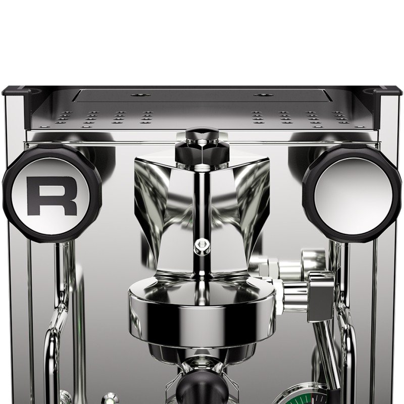 Rocket Appartamento TCA Stål/hvid Espressomaskine Inkl. Eureka Mignon Zero 65 Speedy Hvid Espressokværn