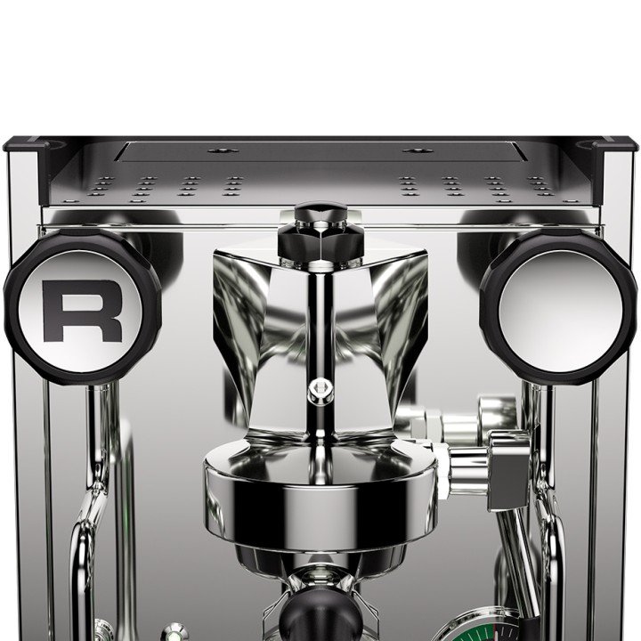 Rocket Appartamento TCA Stål/hvid Espressomaskine Inkl. Eureka Mignon Zero 65 Speedy Hvid Espressokværn