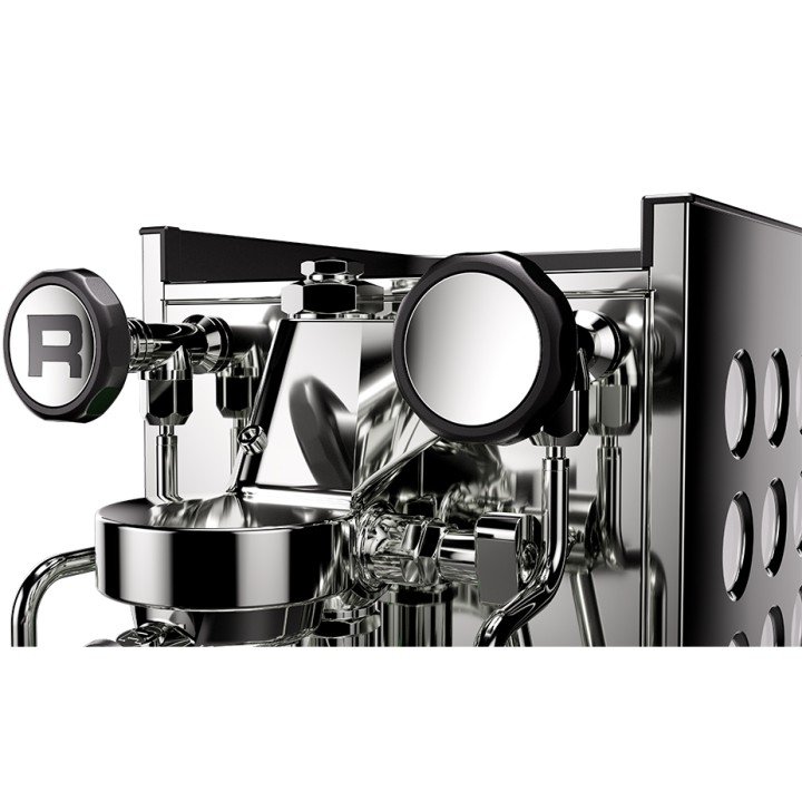 Rocket Appartamento TCA Stål/hvid Espressomaskine Inkl. Eureka Mignon Zero 65 Speedy Hvid Espressokværn