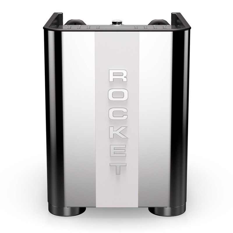 Rocket Appartamento TCA Stål/hvid Espressomaskine Inkl. Eureka Mignon Zero 65 Speedy Hvid Espressokværn