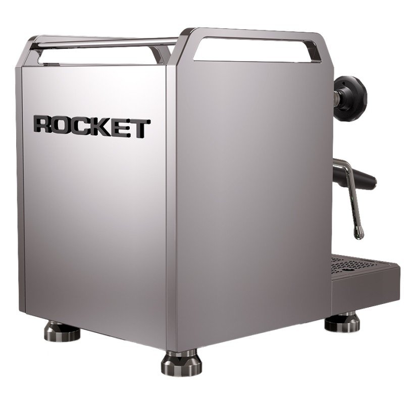 Rocket Mozzafiato Fast R Stål Espressomaskine Inkl. Eureka Atom W 65 Casa Mat Sort Espressokværn