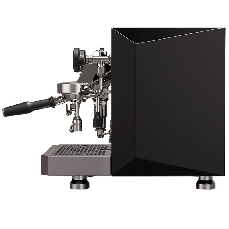 Rocket Giotto Fast V Sort Espressomaskine Inkl. Eureka Mignon Libra 65 Chrome/Mat Sort Espressokværn