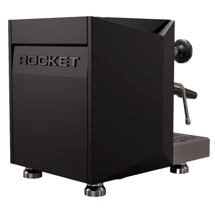 Rocket Giotto Fast V Sort Espressomaskine Inkl. Eureka Mignon Libra 65 Chrome/Mat Sort Espressokværn