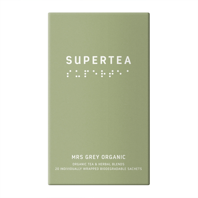 Supertea Mrs Grey Økologisk Tebreve 20 stk