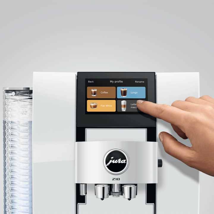 Jura Z10 (EB) Diamond White Espressomaskine Inkl. Startpakke DK sprog