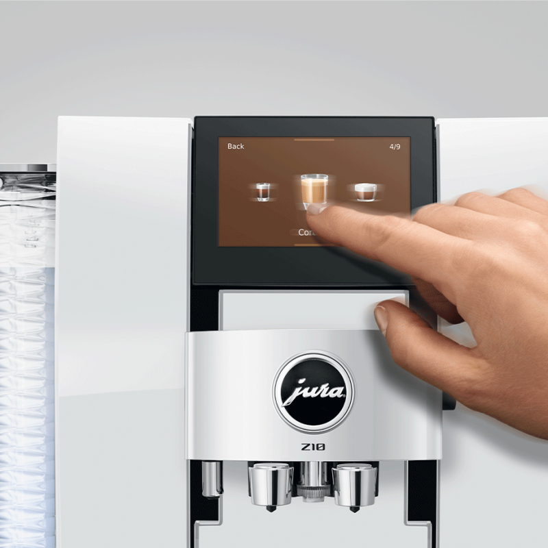 Jura Z10 (EB) Diamond White Espressomaskine Inkl. Startpakke DK sprog
