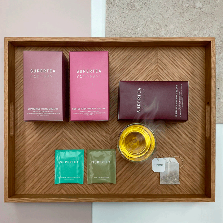 Supertea Rooted Passionfruit Økologisk Tebreve 20 stk