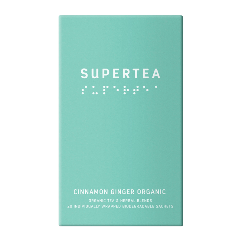 Supertea Cinnamon Ginger Økologisk Tebreve 20 stk