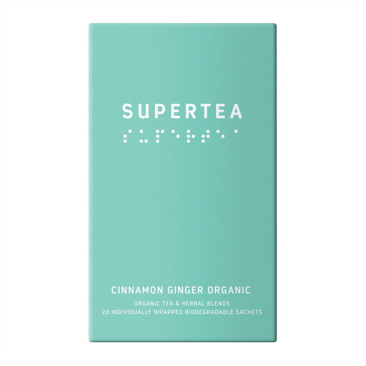 Supertea Cinnamon Ginger Økologisk Tebreve 20 stk