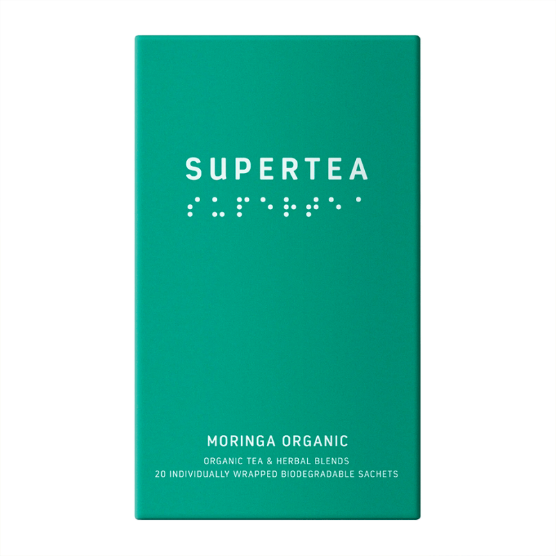 Supertea Moringa Økologisk Tebreve 20 stk