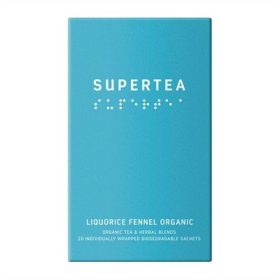 Supertea Liquorice Fennel Cinnamon Økologisk Tebreve 20 stk