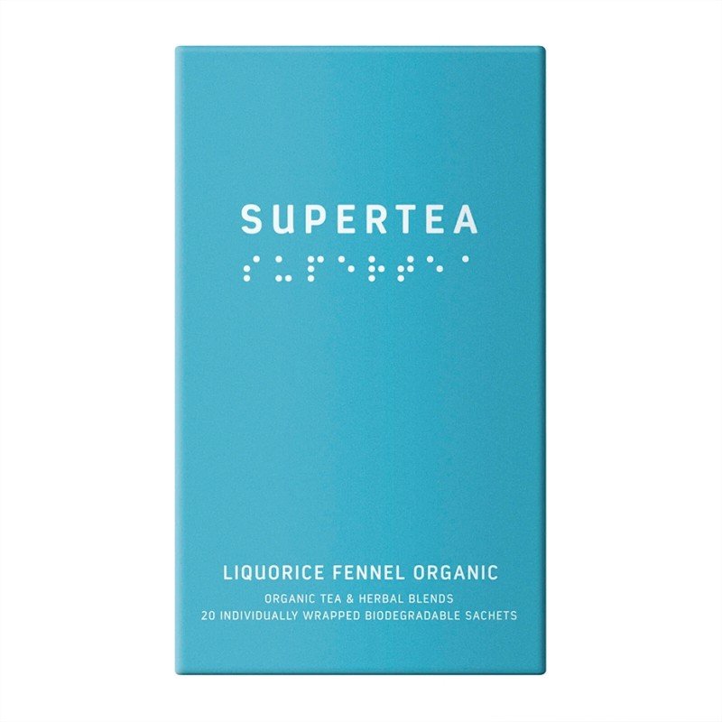Supertea Liquorice Fennel Cinnamon Økologisk Tebreve 20 stk