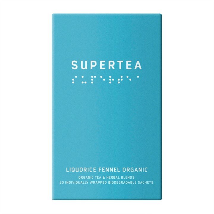 Supertea Liquorice Fennel Cinnamon Økologisk Tebreve 20 stk