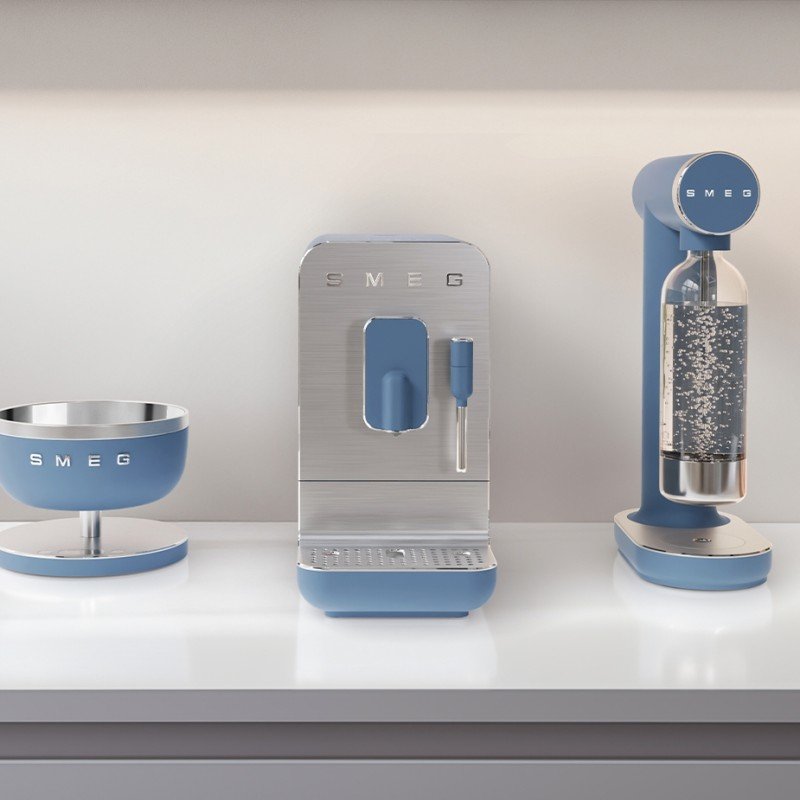 Smeg BCC12SBMEU Espressomaskine Storm Blue