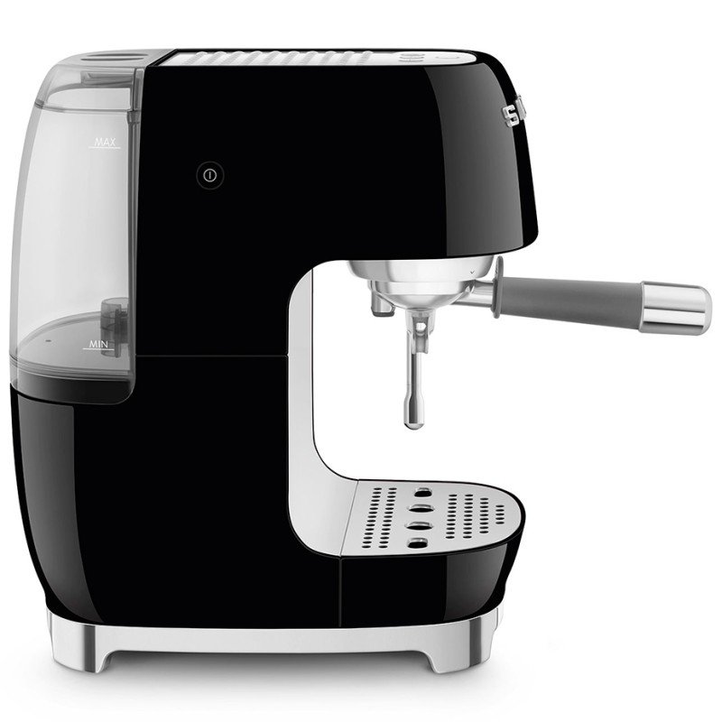 Smeg ECF03BLEU Manuel Espressomaskine Sort