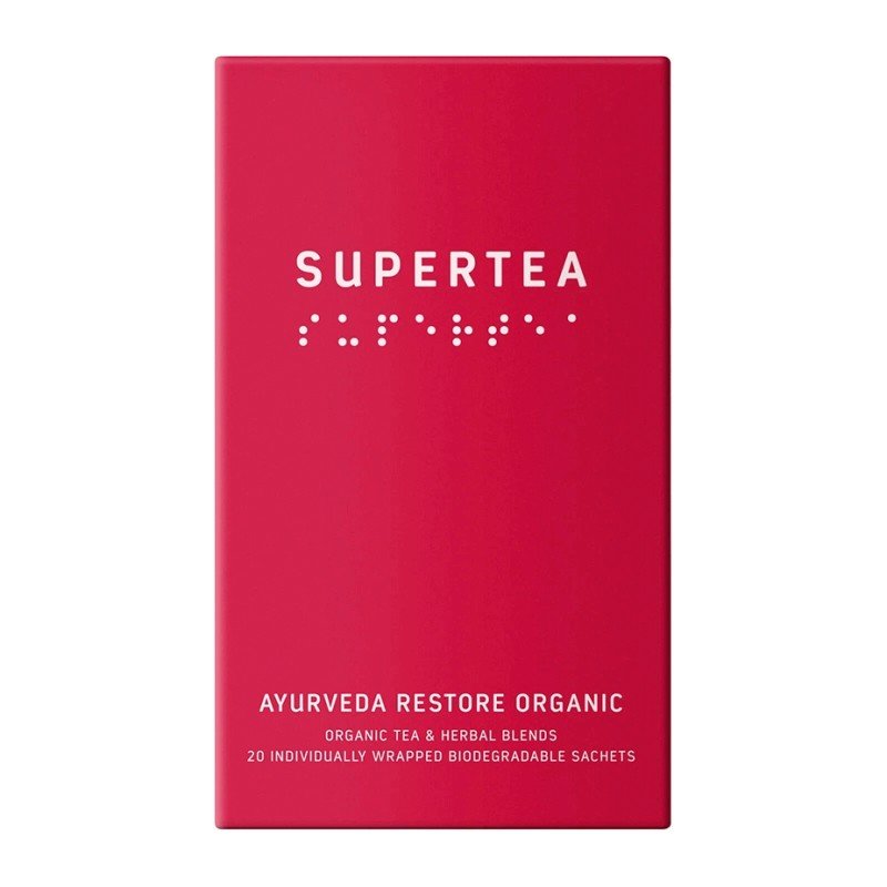 Supertea Ayurveda Restore Økologisk Tebreve 20 stk