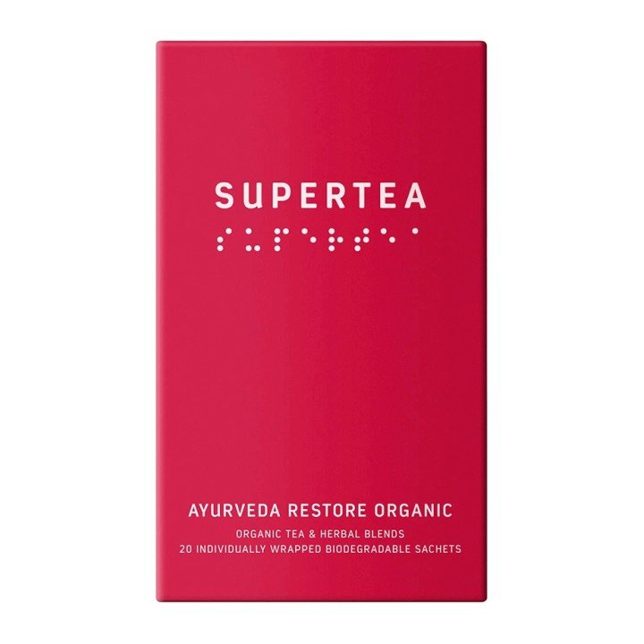 Supertea Ayurveda Restore Økologisk Tebreve 20 stk