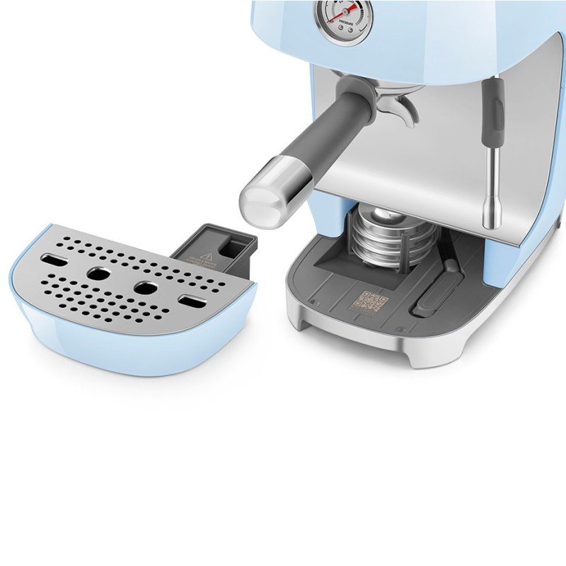 Smeg ECF03PBEU Manuel Espressomaskine Pastelblå