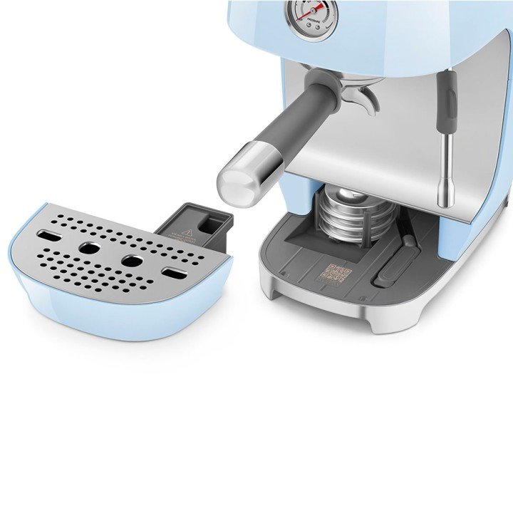 Smeg ECF03PBEU Manuel Espressomaskine Pastelblå
