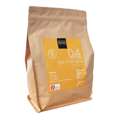 Estate Coffee 04 Los Mangos ØKO – Hele kaffebønner 1 kg