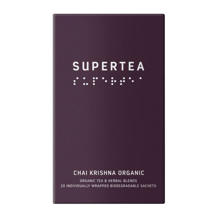 Supertea Chai Krishna Økologisk Tebreve 20 stk