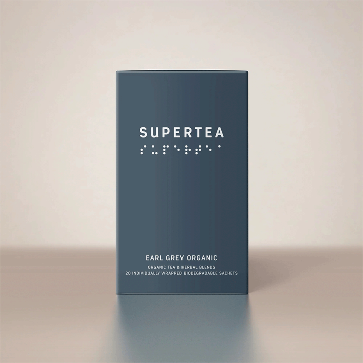 Supertea Earl Grey Økologisk Tebreve 20 stk