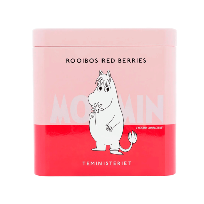 Moomin Rooibos Red Berries - Løs koffeinfri rooibos-te 100 g