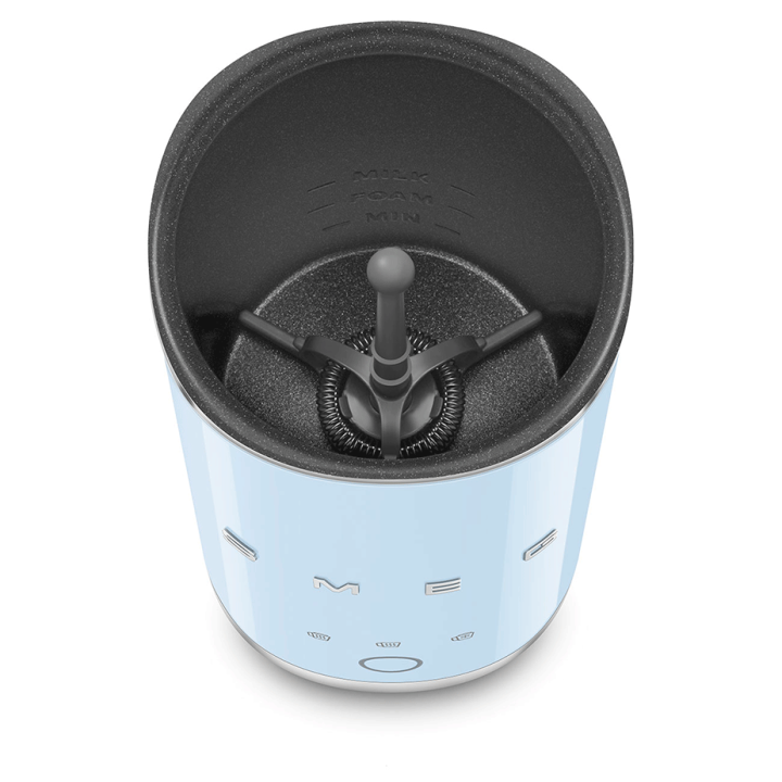 Smeg MFF02PBEU Mini Mælkeskummer Pastelblå