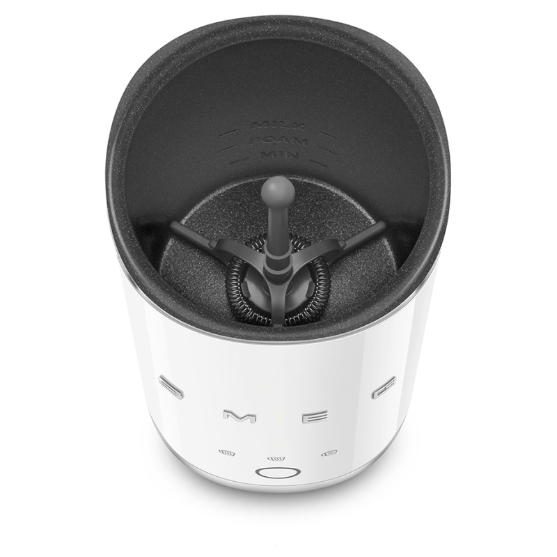 Smeg MFF02WHEU Mini Mælkeskummer Hvid
