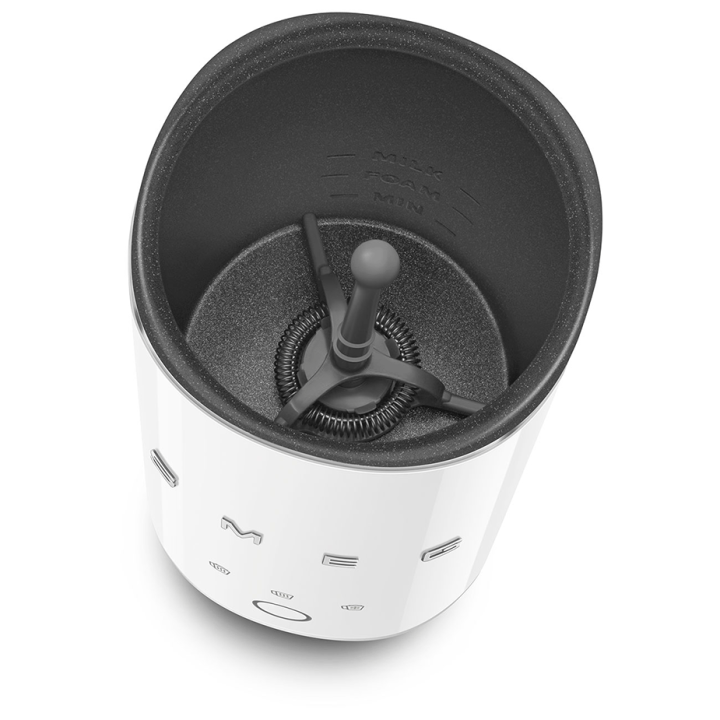 Smeg MFF02WHEU Mini Mælkeskummer Hvid