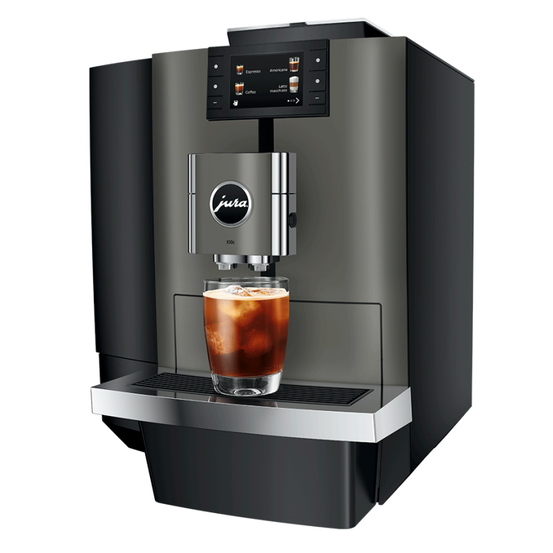 DEMO Jura X10c (EA) Dark Inox Espressomaskine Inkl. Startpakke