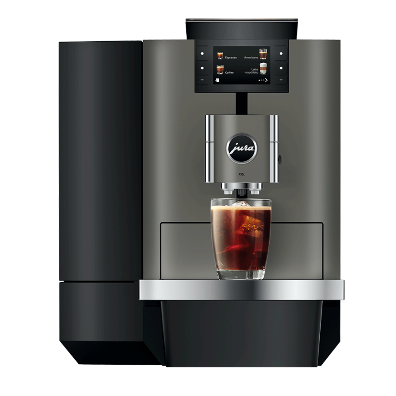 DEMO Jura X10c (EA) Dark Inox Espressomaskine Inkl. Startpakke