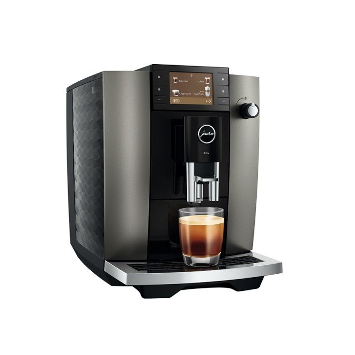 Jura E6 (ED) Dark Inox Espressomaskine Inkl. Startpakke DK sprog